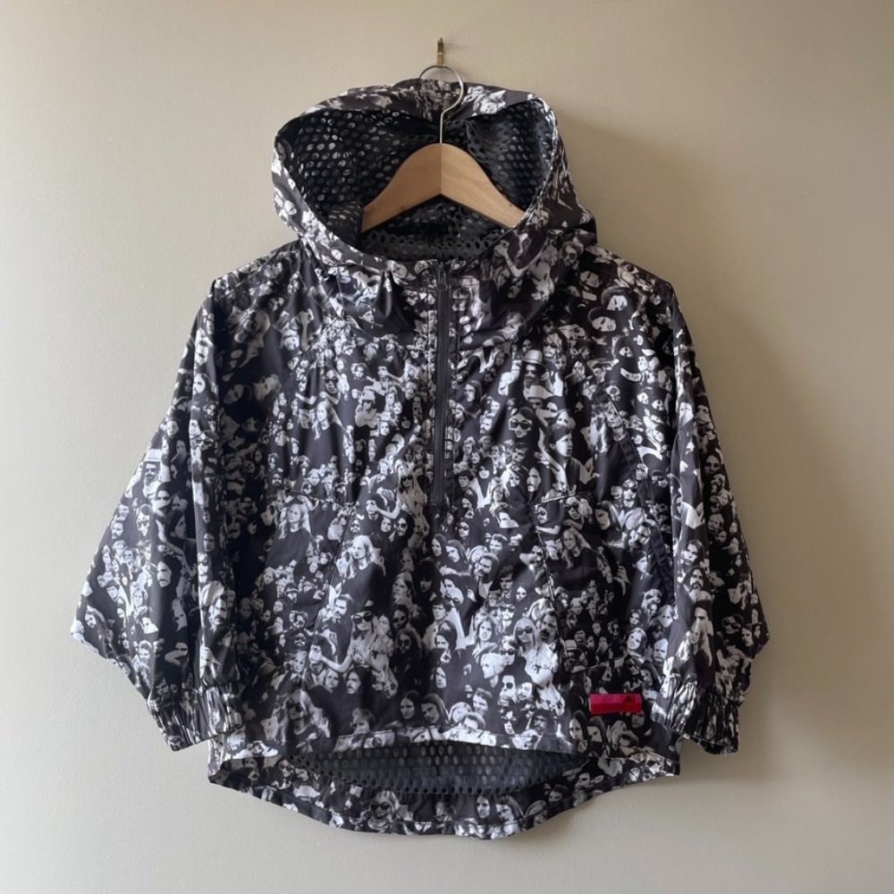 adidas x Stella McCartney | Y2k, festival, neon poncho, petites